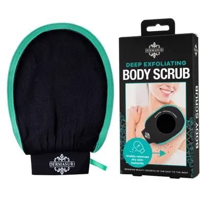 Dermasuri Exfoliating Body Scrub Glove Scrubber - 1ct