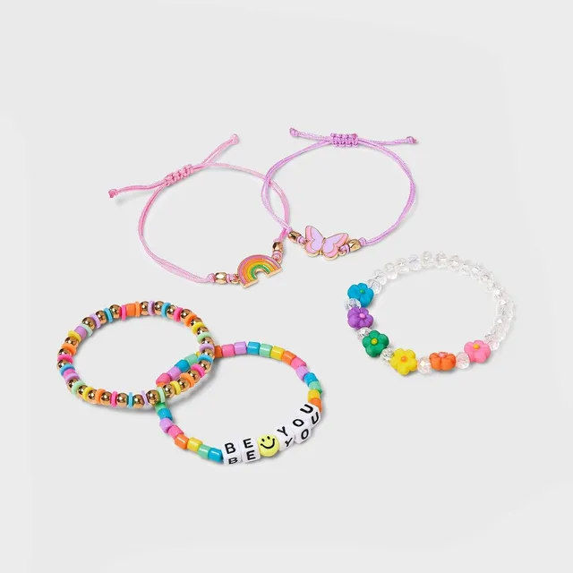 Girls' 3pk Heart Locket Bracelet Set - Cat & Jack™