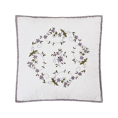 Modern Heirloom Decorative Throw Pillow White