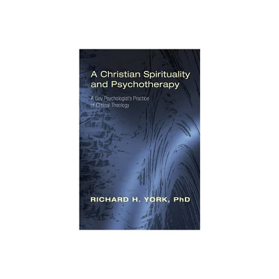 A Christian Spirituality and Psychotherapy - by Richard H York (Hardcover)