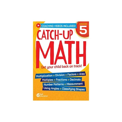 Catch-Up Math: 5th Grade - by Teacher Created Materials (Paperback)