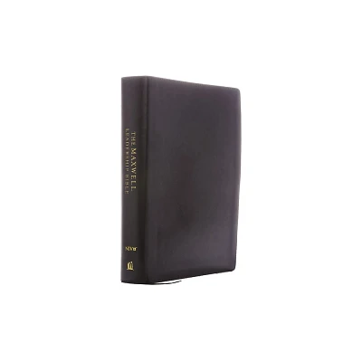 Niv, Maxwell Leadership Bible, 3rd Edition, Leathersoft, Black, Comfort Print - by Thomas Nelson (Leather Bound)