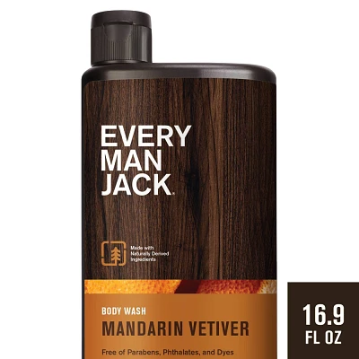 Every Man Jack Mandarin Vetiver Body Wash - 16.9 fl oz