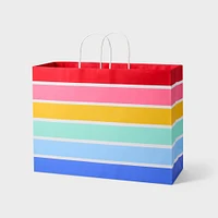 Striped Medium Gift Bag - Spritz