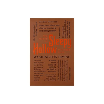 The Legend of Sleepy Hollow and Other Tales - (Word Cloud Classics) by Washington Irving (Hardcover)