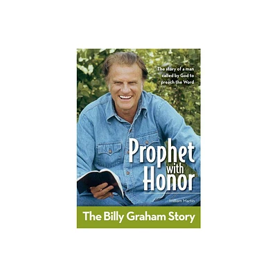 Prophet with Honor, Kids Edition: The Billy Graham Story - (Zonderkidz Biography) Abridged by William C Martin (Paperback)