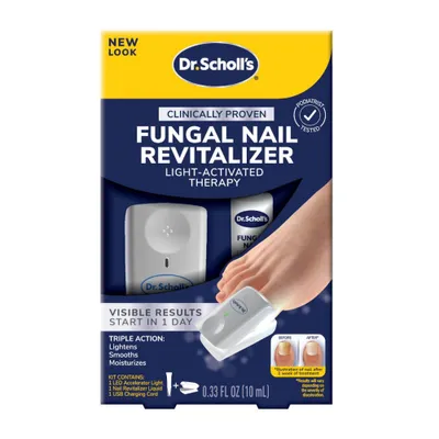 Dr. Scholls Fungal Nail Treatment and Revitalizer, LED Light Therapy - 0.33 fl oz