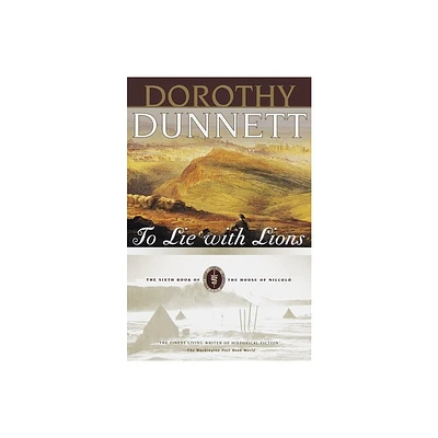 To Lie with Lions - (House of Niccolo) by Dorothy Dunnett (Paperback)