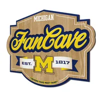 NCAA Michigan Wolverines Fan Cave Sign