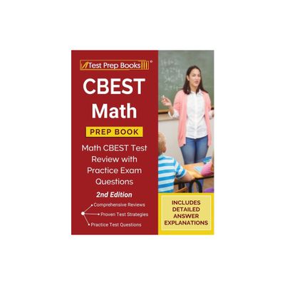 CBEST Math Prep Book - by Tpb Publishing (Paperback)