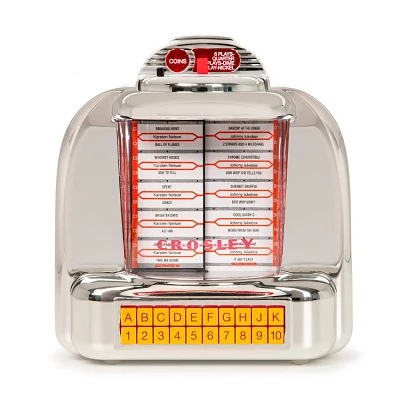 Crosley Diner Jukebox Radio - Silver