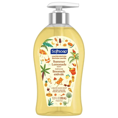 Softsoap Summer Seasonal Hand Soap - Lemon - 11.25 fl oz