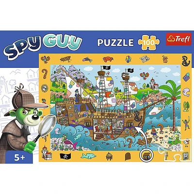 Trefl Spy Guy Family Pirate Ship Kids - 100pc