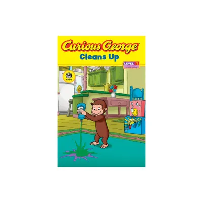 Curious George Cleans Up - (Curious George TV) by H A Rey (Paperback)