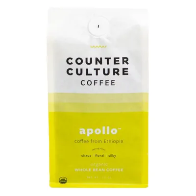 Counter Culture Apollo Whole Bean Medium Roast Coffee -12oz