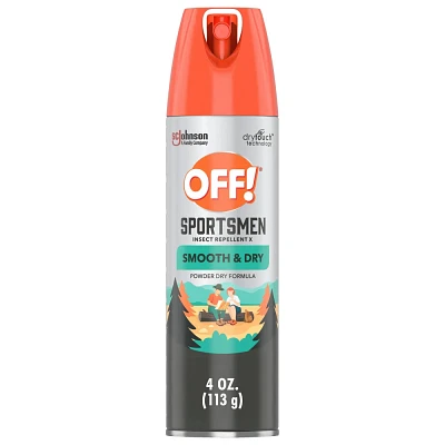 OFF! Familycare Smooth & Dry Aerosol Personal Repellents and Bug Spray - 4oz