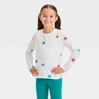 Girl Long Sleeve Star T-Shirt