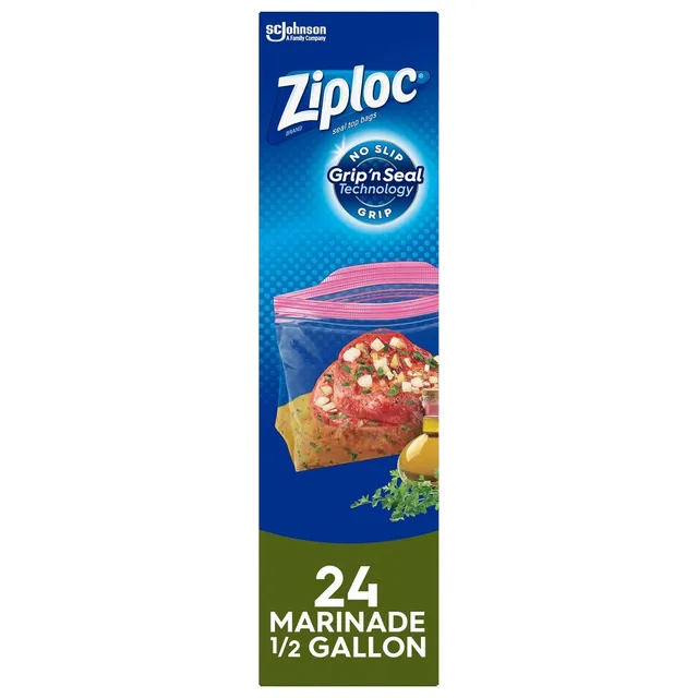 Ziploc Storage Slider Gallon Bags : Target