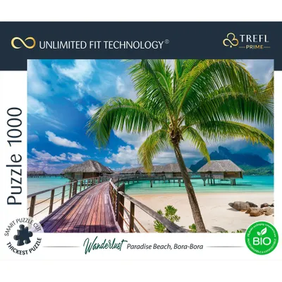 Trefl Wanderlust: Paradise Beach Bora Jigsaw Puzzle - 1000pc