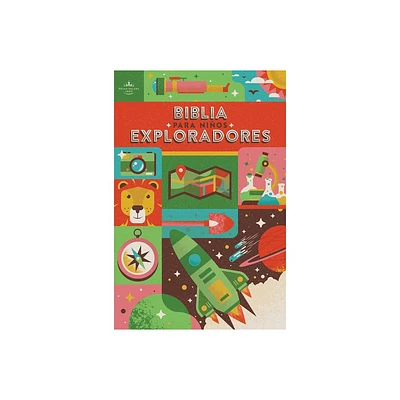 Rvr 1960 Biblia Para Nios Exploradores, Multicolor Tapa Dura - by B&h Espaol Editorial (Hardcover)