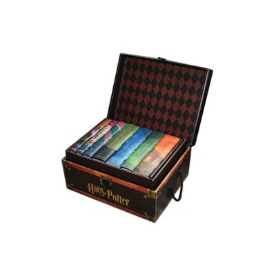 Harry Potter Hardcover Boxed Set: Books 1-7 (Trunk) - by J K Rowling (Mixed Media Product)