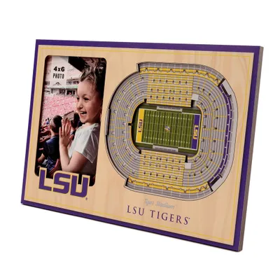 4 x 6 NCAA LSU Tigers 3D StadiumViews Picture Frame