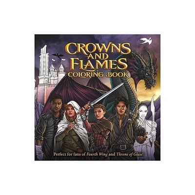 Crowns and Flames Coloring Book - by Igloobooks (Paperback)