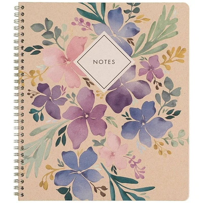Cambridge 160pg Ruled Notebook 9.875x8.75 Floral
