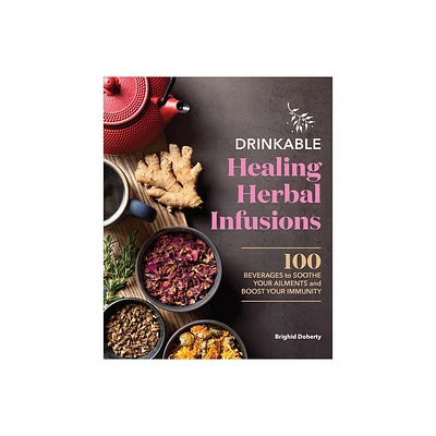 Drinkable Healing Herbal Infusions - by Brighid Doherty (Paperback)