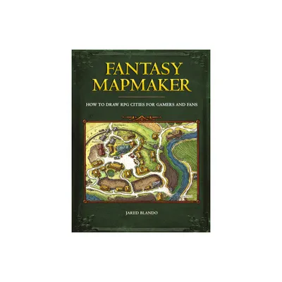 Fantasy Mapmaker - by Jared Blando (Paperback)