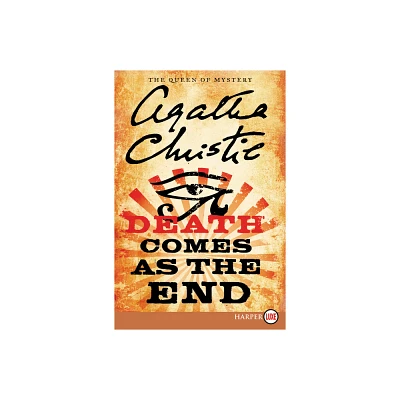 Death Comes as the End LP - Large Print by Agatha Christie (Paperback)