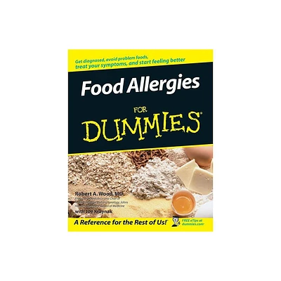 Food Allergies for Dummies - (For Dummies) by Robert A Wood (Paperback)