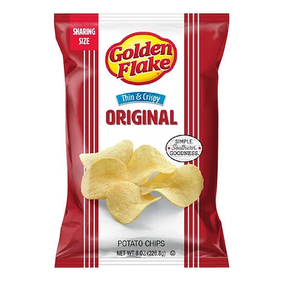 Golden Flake Thin & Crispy Chips 8oz