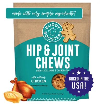 Buddy Biscuits Chicken Hip & Joint Chews Dog Treats - 5oz