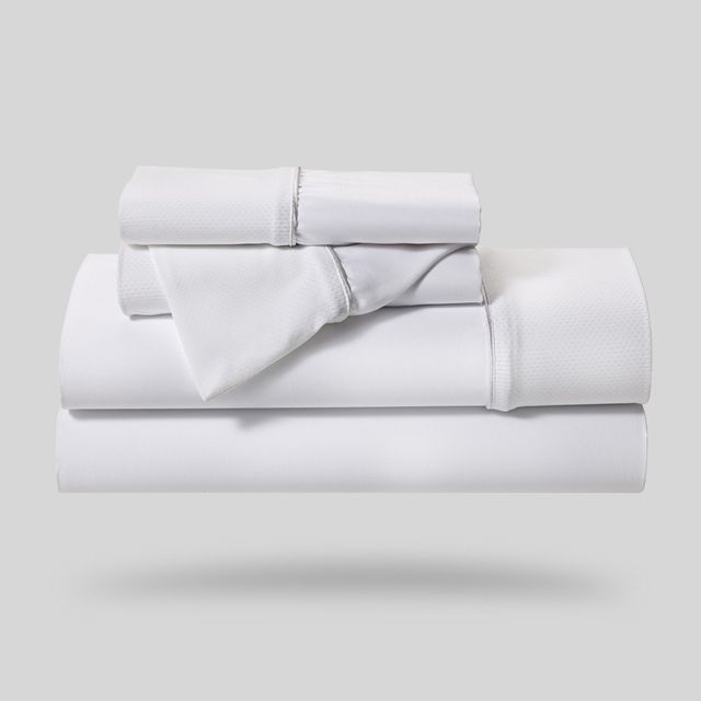 Bedgear King Hyper-Cotton Bed Sheet Set Breathable and Quick Drying Silky Smooth Bedding