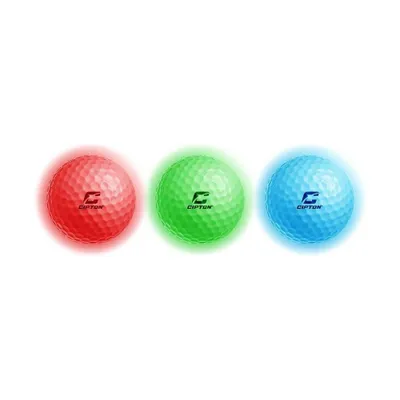 CIPTON LED Golf Balls 3pk - White