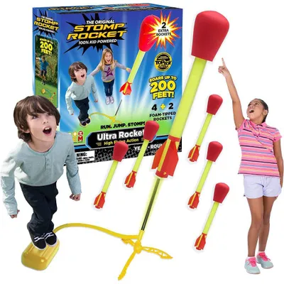 Stomp Rocket The Original Ultra Rocket Launcher - 6 Rockets