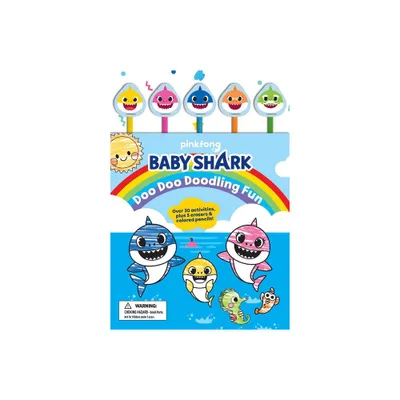 Baby Shark: Doo Doo Doodling Fun (Pencil Toppers) - by Pinkfong (Paperback)