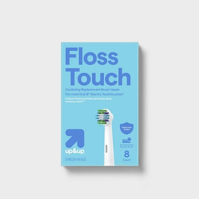 Floss Touch Oscillating Brush Heads - up&up