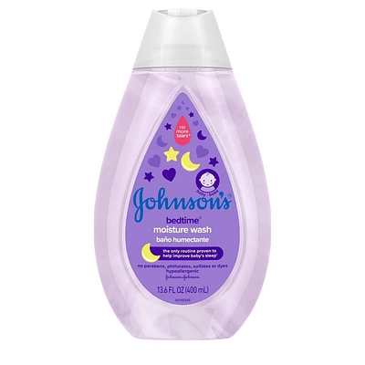 Johnsons Bedtime Baby Moisture Body Wash with Coconut Oil - 13.6 fl oz