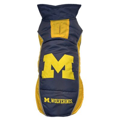 NCAA Michigan Wolverines Pets Puffer Vest