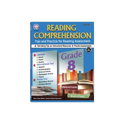 Reading Comprehension, Grade 8 - by Schyrlet Cameron & Suzanne Myers (Paperback)