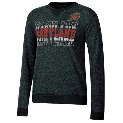 NCAA Maryland Terrapins Womens Crew Neck Fleece weatshirt