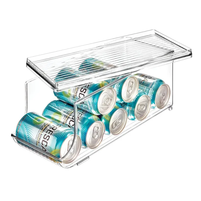 4Pc Fridge & Pantry Bin Storage Set Clear - Brightroom