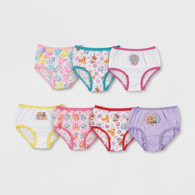 Toddler Girls PAW Patrol 7pk Bikini Briefs