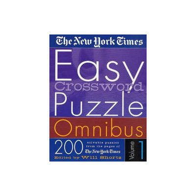 The New York Times Easy Crossword Puzzle Omnibus Volume 1 - (Paperback)