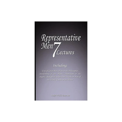 Representative Men - by Ralph Waldo Emerson (Paperback)