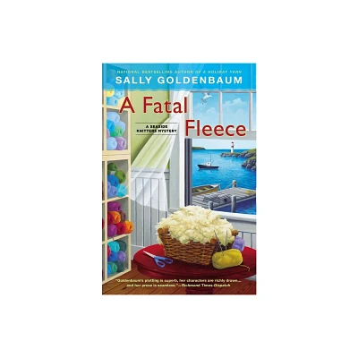 A Fatal Fleece - (Seaside Knitters Mystery) by Sally Goldenbaum (Paperback)