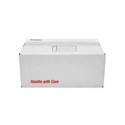 Scotch Mailing, Moving, and Storage Box 9.5x6x3.75: Cardboard Shipping Box, White, No Closure, 0.25 lbs