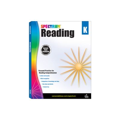 Spectrum Reading Workbook, Grade K - (Paperback)